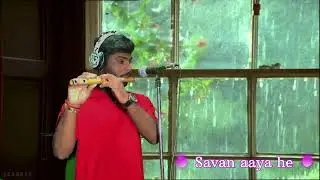 🌿savan aaya he flute cover #raviprajapat #fluteplayer #balluflute