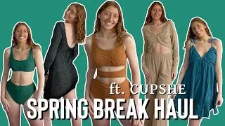 SPRING BREAK HAUL | CUPSHE TRY ON HAUL