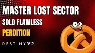 Solo Flawless Master Lost Sector - Perdition (Hunter, Prismatic)