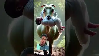 White Goat saves baby #goat #rescue#baby #animals #story #shorts#shortsvideo #ai #sad