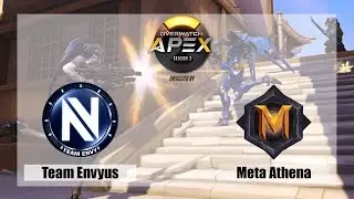 Team Envyus vs Meta Athena - OGN Overwatch APEX Season 3 - Meta Athena vs Team Envyus