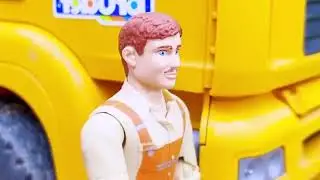 Construction Vehicles Accident Crane Truck Rescue | Funny Stories Trucks Toys | COAS Toys TV