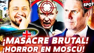 🚨¡MOSCÚ EN SANGRE! ¡CIENTOS DE MUERTOS EN EL KREMLIN! ¡LONDRES FIRMÓ LA SENTENCIA DE PUTIN!