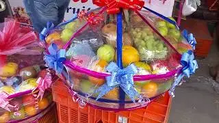 How to wrap a gift basket- Tilak nagar - Delhi