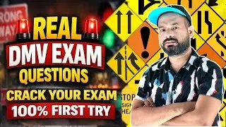 DMV California Test Question || DMV 2025 Written Test Question for DMV Exam || DMV Test Question