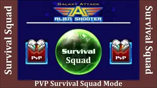 Galaxy Attack: Alien Shooter I PVP Mode | PVP Survival Squad With New Updates | By Apache Gamers