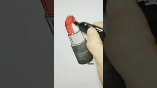 lipstick#art#vibrantbirds#drawing#trending#paintstudio#satisfying#painting#shorts#colors#cute#artist