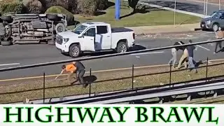 Long Island Highway Brawl