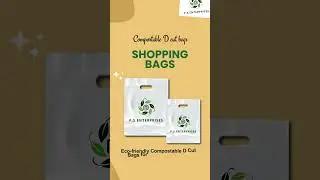 Choose compostable bags, protect Earth, and reduce plastic pollution.