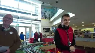Thunderbolt models at erith model railway society’s annual in the Longfield academy 2024exhibition