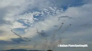 Musal Airshow 2025: Apresenta&ccedil;&atilde;o de 4 Trikes da Adventure Flying Team EDA, no Museu Aeroespacial RJ.