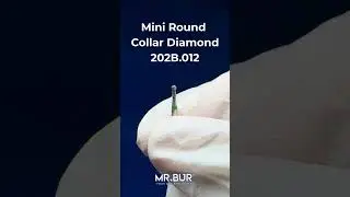 Mini Round Collar Shape Bur | Diamond Dental Bur