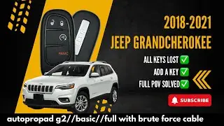 2018-2021 DODGE/JEEP/CHRYSLER ALL KEYS LOST SOLVED!