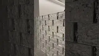 precise glass wall installation #shortvideo