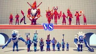 DYNASTY DLC TEAM vs VIKING DLC TEAM - Totally Accurate Battle Simulator TABS