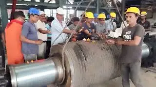 Himalaya sugar mil top roller Puja in Nepal