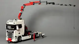 LEGO SCANIA 770S CRANE TRUCK by BricKimi and Oldolneylego