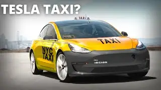First Yellow Cab Tesla Model 3 Taxi Hits NYC Streets