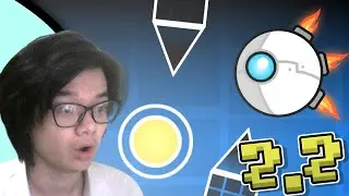 I played Geometry Dash 2.2 for the first time