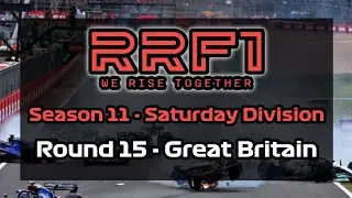 RRF1 - SEASON 11 - SATURDAY DIVISION - ROUND 15 - GREAT BRITAIN