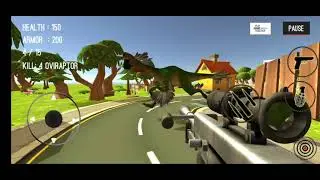 Oviraptor (Level 28) - Dinosaur Hunter Dino City 2017