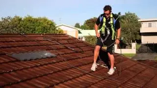 Decramastic Roof — Waterblasting, Dents & Leaks (Step 1)