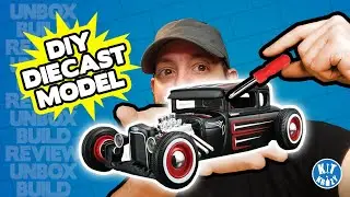 Let&rsquo;s Build the Ford Hotrod Diecast model by Maisto &ndash; UNBOX/BUILD/REVIEW (2021)