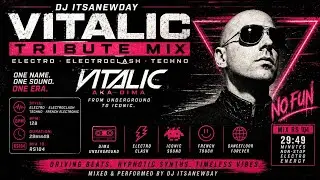 DJ ITSANEWDAY | Electroclash & Techno DJ Set &ndash; Vitalic Tribute (aka Dima) 2025