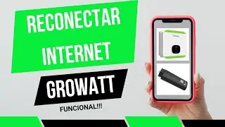 Reconectar internet wifi inversor Growatt (após troca de nome de rede ou senha)