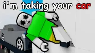 I take EVERYONES car in Tow King Roblox