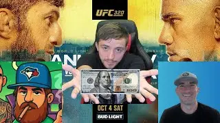 UFC 320 | Wager Wars | Jewish Bettor vs Evan | Ankalaev vs Pereira 2