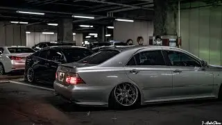 cinematic VIPSTYLE , Static , Slammed Car Night Meet JAPAN - SONY FX3 50mm