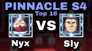 Nyx VS Sly PINNACLE SHOWDOWN S4 TOP 16 || Tokyo Ghoul Break The Chains 