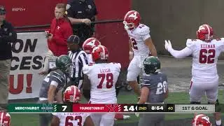 Highlights from the football game between YSU vs Mercyhurst | August 28, 2025