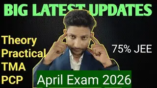 Big update on NIOS April 2026 Theory Exam // TMA, PRACTICAL, PCP // Exam Fee, Result, Marksheet //