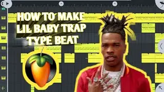 Easy!!! how to make trap beat on FL studio Mobile | Lil baby type beat