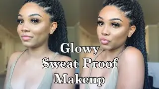 SWEAT PROOF GLOWY SUMMER MAKEUP | TAE BEAUTY