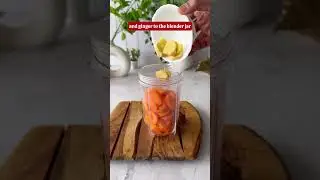 Winter Sips to Boost Immunity ✨Episode 4: Carrot and Ginger Juice #carrotjuice #juicerecipes