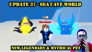 UPDATE 37 🗺️SEA CAVE!] New Legendary & Mythical Pet Rebirth Champions X ROBLOX