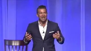 AJ Hazzi introduces Legendary Tony Robbins at Power of Success tour in Edmonton Jan 2019