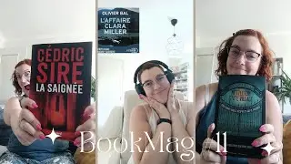 BOOKMAG #11 //😰Thrillers angoissants / Livre audio / Roman historique / Crash test #readingjournal