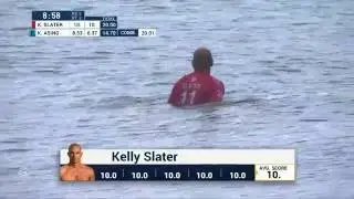 Kelly Slater's 2nd Perfect 10 - Billabong Pro Tahiti 2016