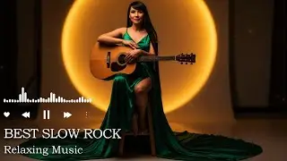Golden Hour Slow Rock Love Songs | Heartfelt Melodies for Peaceful Nights