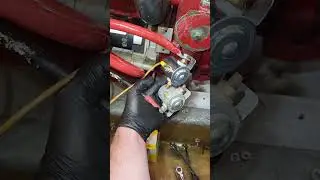 1977 Ford Lehman 120 diesel - fixing old parts..starter solinoid #motoryacht #classicboat