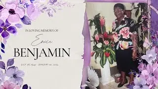 Funeral Service of Enice Enos Bruno Benjamin || Roseau SDA Church || 21.01.2025