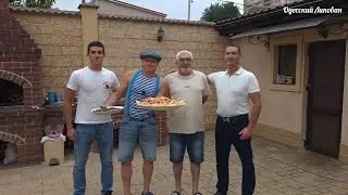 Odessa's Lipovan is visiting Armenia: cooking royal shrimp over the fire with Varda Rose! 🦐🇦🇲