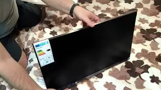 Распаковка монитора Philips 246E9QDSB/01 (c HDMI(!) кабелем в комплекте)