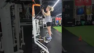 Adding pull up reps with Larry D. Young at Forever Young Wellness! #ninjaplay #gravitygym #shorts