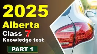Can You Pass the Alberta Class 7 Driving Theory Test? 2025 Edition! 🚦📘