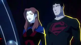 Superboy meets Miss Martian parents - Young Justice